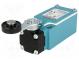 Limit switch  lever R 46,5mm, plastic roller Ø19mm  NO + NC  6A