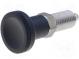 Pružinový pístek  Závit  M12  6mm  Mat  nerezavějící ocel