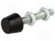 Přítlačný šroub  Závit  M10  Prům.zákl.desky  20mm  L  77mm