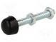 Přítlačný šroub  Závit  M6  Prům.zákl.desky  12mm  L  55mm