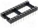 Patice  DIP  PIN 22  10,16mm  zlacený  polyester  UL94V-0  1A  THT