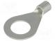 Zakončovací očko  M10  2,5÷6mm2  krimpovací  na kabel  pocínovaný