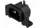 Konektor  napájecí AC  zásuvka  vidlice  10A  250VAC  IEC 60320