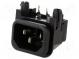 Konektor  napájecí AC  zásuvka  vidlice  10A  250VAC  IEC 60320