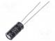 Kondenzátor  elektrolytický  low ESR  THT  100uF  25VDC  Ø5x11mm