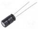 Kondenzátor  elektrolytický  low ESR  THT  220uF  25VDC  Ø6,3x11mm
