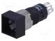 Switch  push-button  Pos  2  SPDT  0.1A/30VAC  0.1A/30VDC  ON-(ON)