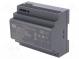 MEAN WELL HDR-150-48 Napájecí zdroj  spínaný  153,6W  48VDC  3,2A  85÷264VAC  DIN  310g