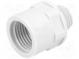 Zvětšení závitu pro vývodky  Vnit.závit  M16  Vněj.závit  M12