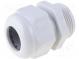 Vývodka  PG21  IP68  Mat  polyamid  šedá  HELUTOP HT-PG