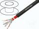 Vodič  HELUKAT® 600A,S/FTP  7  drát  Cu  4x2x23AWG  PVC  černá  100m