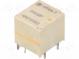Relé  elektromagnetické  SPDT x2  Ucívky  12VDC  30A  automobilová