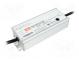 Napájecí zdroj  spínaný  LED  70W  50÷100VDC  420÷700mA  90÷305VAC