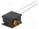 LED  zakrytovaný  žlutá  3mm  Poč.diod 1  10mA  60°  1,5÷2,4V