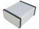 Kryt  s panelem  1455  X 103mm  Y 120mm  Z 53mm  hliník  šedá