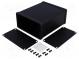 Kryt  s panelem  1455  X 103mm  Y 120mm  Z 53mm  hliník  černá