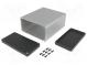 Kryt  s panelem  1455  X 103mm  Y 120mm  Z 53mm  hliník  šedá