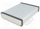 Kryt  s panelem  1455  X 125mm  Y 160mm  Z 30mm  hliník  šedá