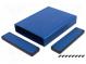 Kryt  s panelem  1455  X 125mm  Y 160mm  Z 30mm  hliník  modrá