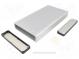 Kryt  s panelem  1455  X 125mm  Y 220mm  Z 30mm  hliník  šedá