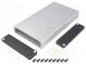 Kryt  s panelem  1455  X 125mm  Y 220mm  Z 30mm  hliník  šedá
