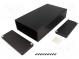 Kryt  s panelem  1455  X 125mm  Y 220mm  Z 51mm  hliník  černá