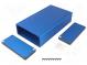 Kryt  s panelem  1455  X 125mm  Y 220mm  Z 51mm  hliník  modrá