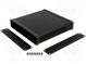 Kryt  s panelem  1455  X 165mm  Y 160mm  Z 30mm  hliník  černá