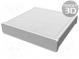 Kryt  s panelem  1455  X 165mm  Y 160mm  Z 30mm  hliník  červená