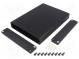 Kryt  s panelem  1455  X 165mm  Y 220mm  Z 30mm  hliník  černá