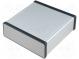 Kryt  s panelem  1455  X 165mm  Y 160mm  Z 51mm  hliník  šedá