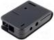 Kryt  pro počítače  Raspberry Pi  ABS  černá  X 65,5mm  Y 104,2mm