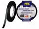 Páska  upevňovací  W  12mm  L  10m  Thk  0,95mm  oboustranná  černá