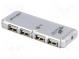 Hub USB  USB 1.1,USB 2.0  bilá  Počet portů  4  480Mbps  0,06m