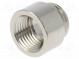 HUMMEL 1.039.0916.01 Adaptér závitu  Vnit.závit  M16  Vněj.závit  PG9  mosaz  RE-Ms