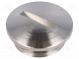 HUMMEL 1.052.3600.01 Záslepka  PG36  IP54  Mat  mosaz  Povlak  nikl  V-N-Ms  9mm  -40÷80°C