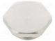 HUMMEL 1.157.2500.50 Záslepka  M25  1,5  IP68  Mat  mosaz  Povlak  nikl  V-NE-Ms
