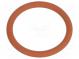 Těsnění O-ring  VMQ  Thk  1,5mm  Øvnitř  12mm  PG9  červená