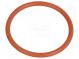 Těsnění O-ring  VMQ  Thk  1,5mm  Øvnitř  18mm  PG16  červená