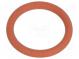 Těsnění O-ring  VMQ  Thk  2mm  Øvnitř  35mm  M40  červená  -60÷250°C