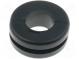 Průchodka  Ømont.otv  11mm  Øotv  8mm  PVC  černá  -30÷60°C  UL94V-2