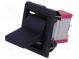 ROCKER  SPDT  pol  2  ON-ON  5A/125VAC  5A/28VDC  černá  není  10mΩ