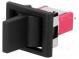 ROCKER  SP3T  pol  3  (ON)-OFF-(ON)  5A/125VAC  5A/28VDC  černá