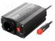 Měnič  automobilový DC/AC  350W  Uvýst  230VAC  10,5÷15,5VDC  92%