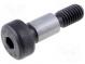 Lícovaný šroub  ocel  M5  0,8  Dél.závitu  9,5mm  imbus  HEX 3mm