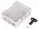 Kryt  pro počítače  Raspberry Pi 3  ABS  šedá  X 71,1mm  Y 90mm