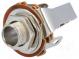 Zásuvka  Jack 6,3mm  zásuvka  stereo  otevřené  do panelu  9mm