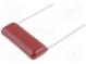 Kondenzátor  polyesterový  330nF  400VDC  Rozteč  22,5mm  ±10%