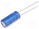 Kondenzátor  elektrolytický  THT  330uF  25VDC  Ø8x16mm  ±20%