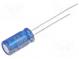 Kondenzátor  elektrolytický  THT  330uF  6,3VDC  Ø6,3x11,5mm  ±20%